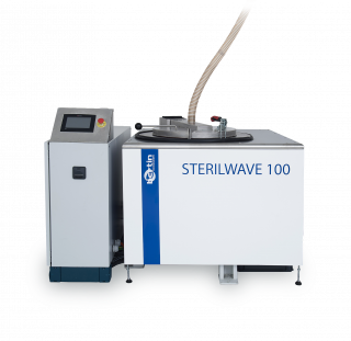 Steam extraction for the Sterilwave waste treatment system